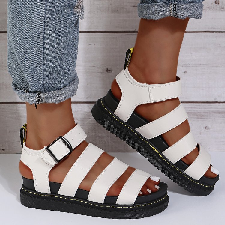 Kids Junior Klaire Athena Leather Strap Sandals  |  Sandals Kids Kids