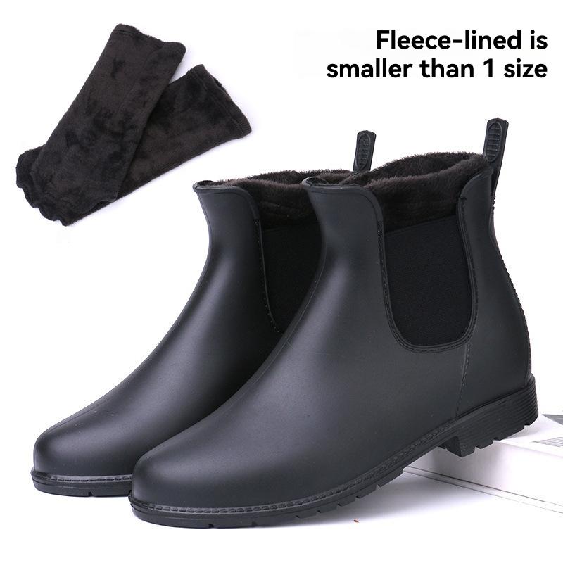 Kids Toddler 2976 Faux Fur Lined Chelsea Boots  |  Boots Boots Black — Republic Waterproof