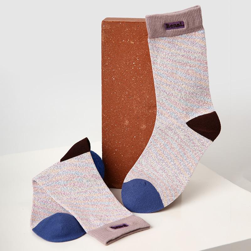 Marl Organic Socks  |  Socks Accessories Parchment Beige — Cotton Blend