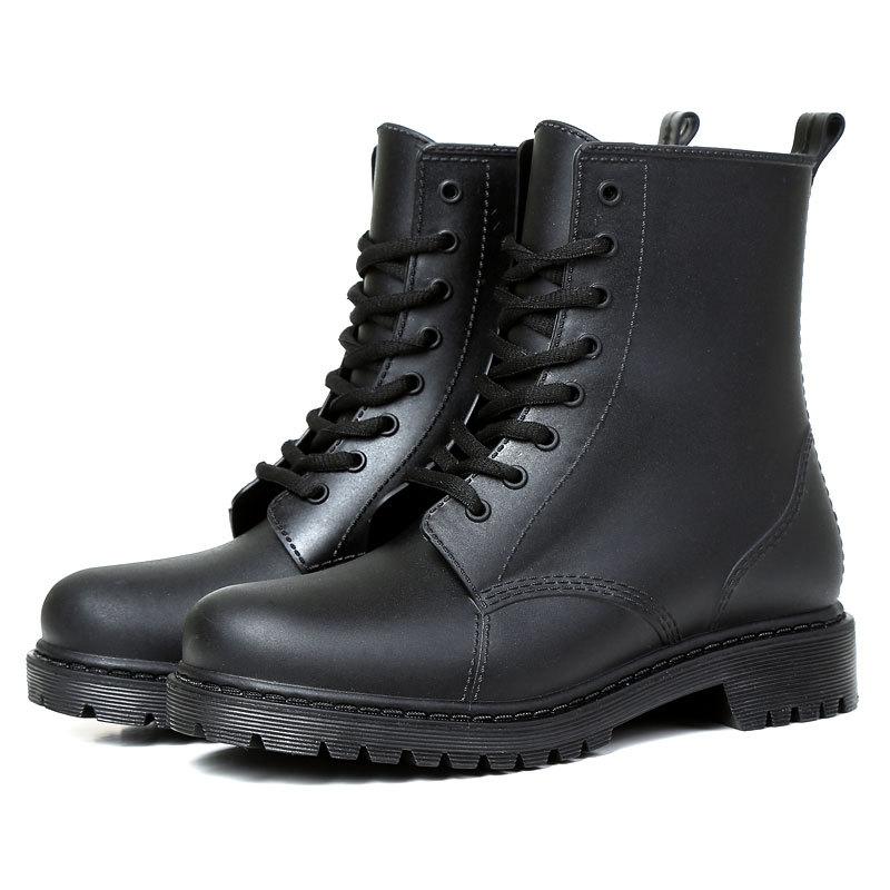 Mens 1460 Mono Smooth Leather Lace Up Boots  |  Boots Boots Black — Smooth Leather