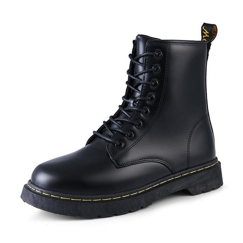 Mens Crewson Classic Leather Everyday Boots  |  Boots Boots Black