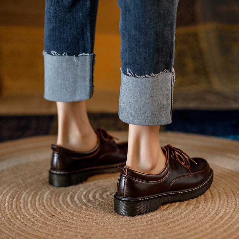 Mens Lowell Suede Moc Toe Shoes  |  Oxfords Mens Mens