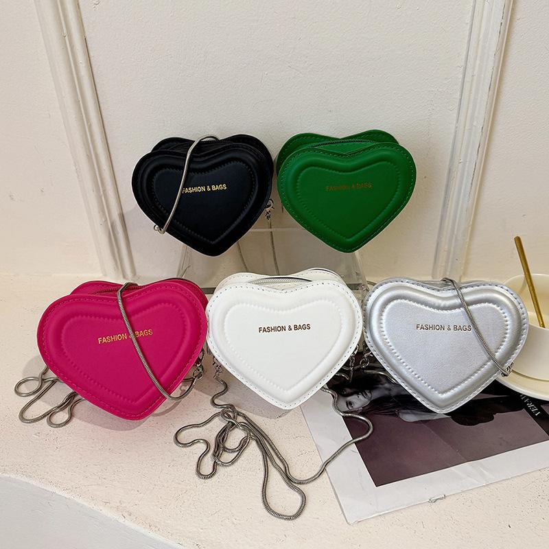 Vegan Mini Heart Shaped Bag  |  Bags & Backpacks Accessories Bags & Backpacks