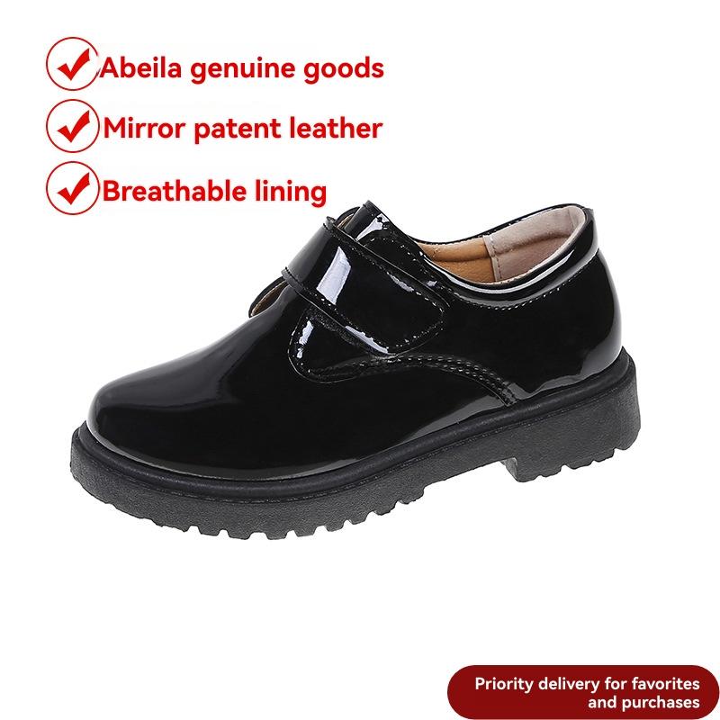 Womens/ Kids Junior 8065 Patent Leather Mary Jane Shoes  |  Shoes Kids Black — Patent Leather